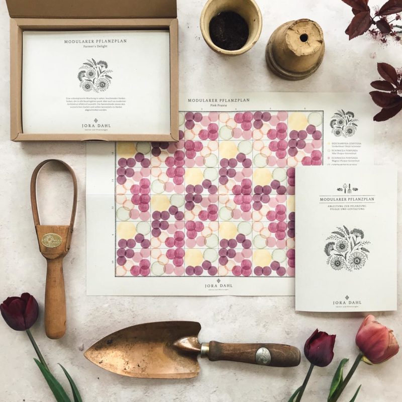 Modularer Pflanzplan Pink Prairie zum Download – Bild 2