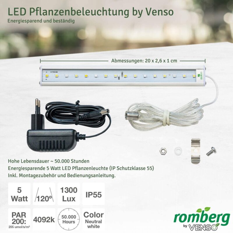 Gewächshaus BoQube L PLus LED – Bild 5