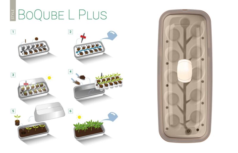 Gewächshaus BoQube L PLus LED – Bild 4
