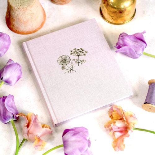 Notizbuch für den Garten (Rosa)